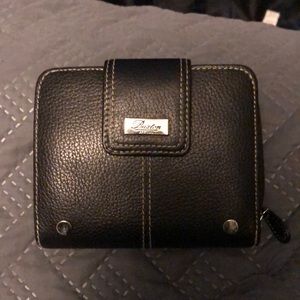 Black small wallet.